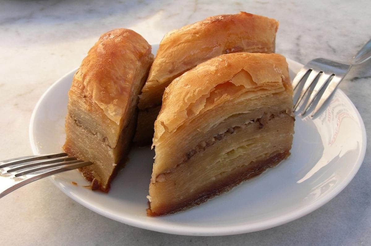 dessert baklava sfoglia filoteig