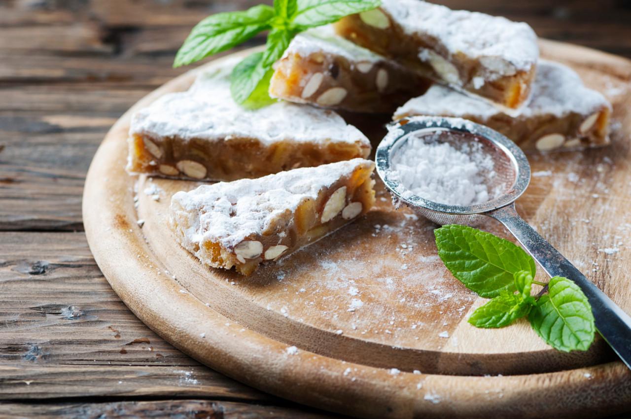 Traditional Italian Dessert Panforte