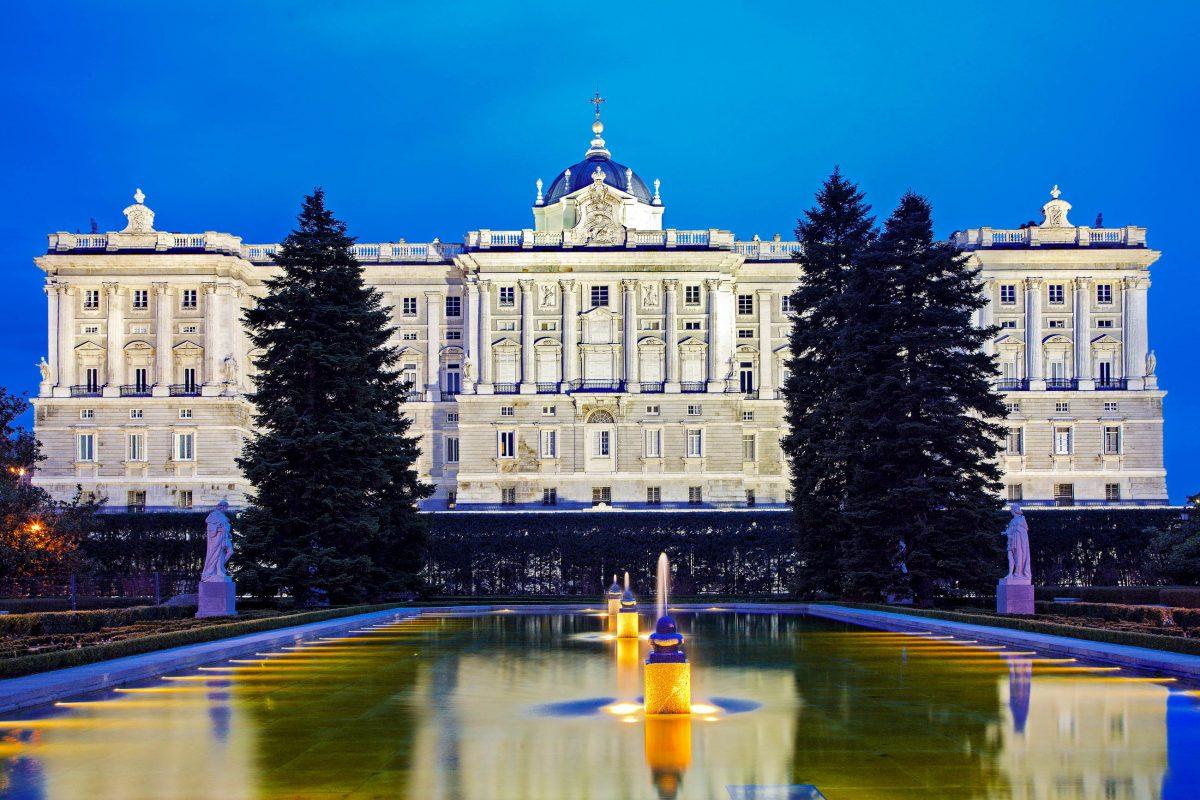 Inside, the Palacio Real holds more than 3,000 rooms and halls, but only a small part of them can be visited, Madrid, Spain - © Renata Sedmakova / Shutterstock